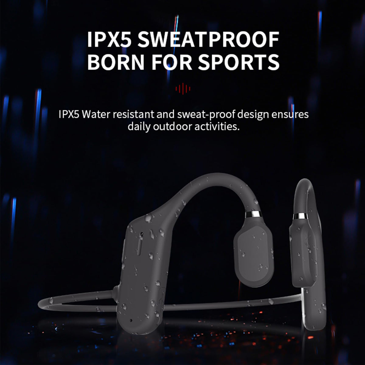 TOKANI built-in mic enables hands-free calls during sport sessions.
