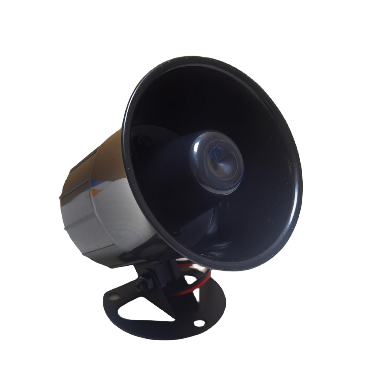 Tokatuker wired alarm siren front view with 120 dB output for home security