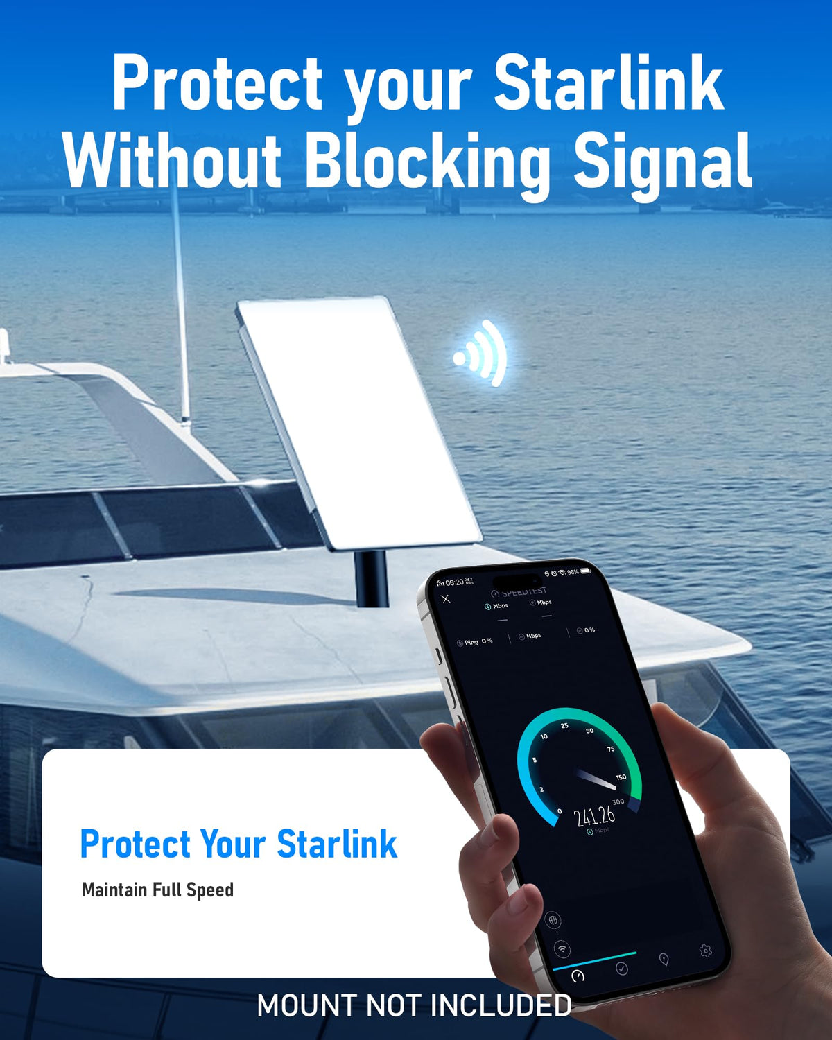 ToKismet Starlink Gen3 signal-safe cover preserves connectivity while shielding debris.