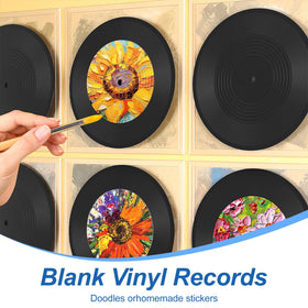 Tolare DIY painted record example showing customization possibilities for events