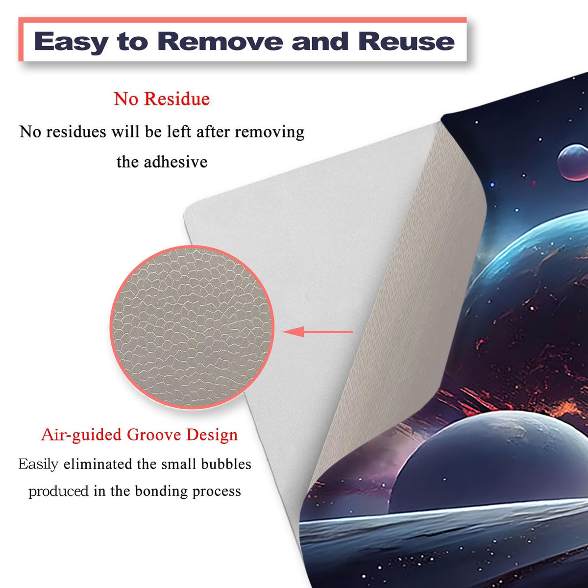 ToLuLu Cosmic Planets packaging and kit layout highlights reusable decals.