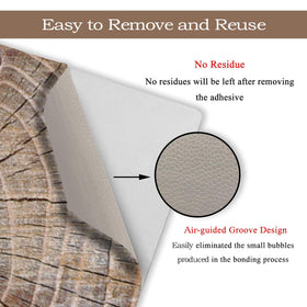 ToLuLu easy apply remove laptop skin leaves no sticky residue
