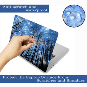 ToLuLu Galaxy Forest back view shows clean, crease-free adhesive surface