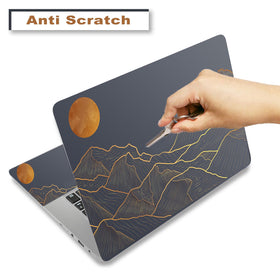 ToLuLu right touchpad skin protects and styles the palm rest