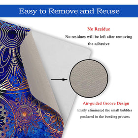 ToLuLu blue mandala skin for 14-inch notebooks shields against dust and wear.