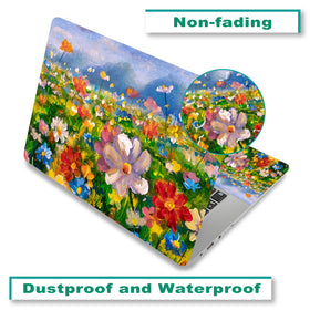 ToLuLu laptop skin closeup print highlights crisp design and durable vinyl.
