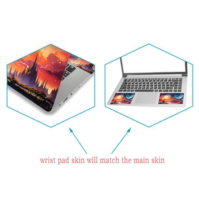 ToLuLu Fantasy Universe side-left skin guards the laptop edge during daily use.