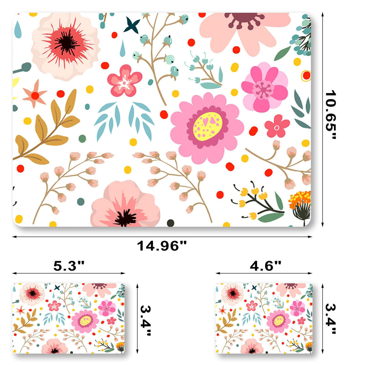 ToLuLu 15.6-inch flower skin shields surface and adds botanical style