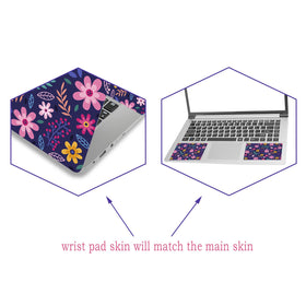 ToLuLu flower-theme back cover skin guards against scratches and dust with bold look.