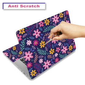 ToLuLu flower-theme left wrist pad adds comfort while matching your laptop skin.