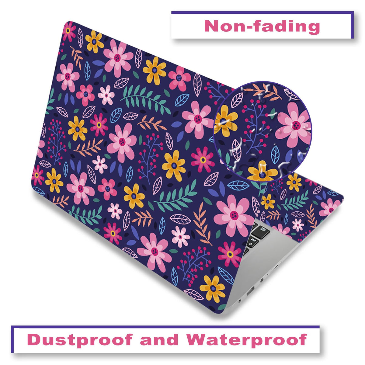 ToLuLu flower-theme right wrist pad provides ergonomic support and cohesive design.