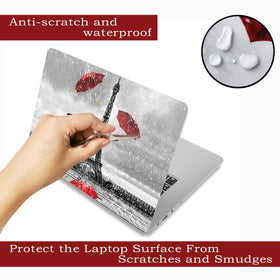 ToLuLu laptop skin front view adds color and scratch protection