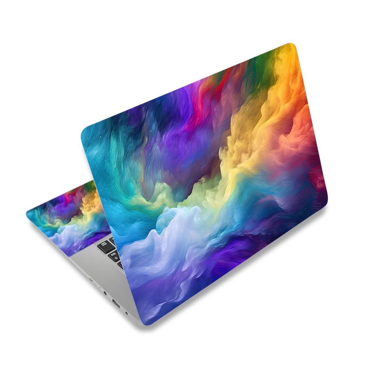 ToLuLu laptop skin covers the chassis with a vivid, protective finish.