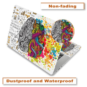 ToLuLu White Brains two wrist pad skins included