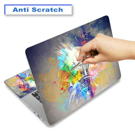 ToLuLu wrist pads included with laptop skin for added comfort.