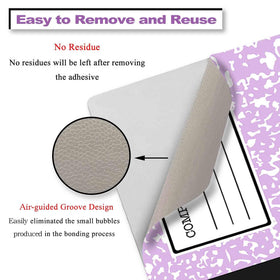 ToLuLu wrist pads included with the sticker kit for comfortable typing
