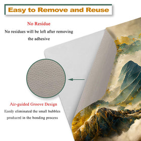 ToLuLu mountain sea of clouds on a desk setup for stylish, portable protection