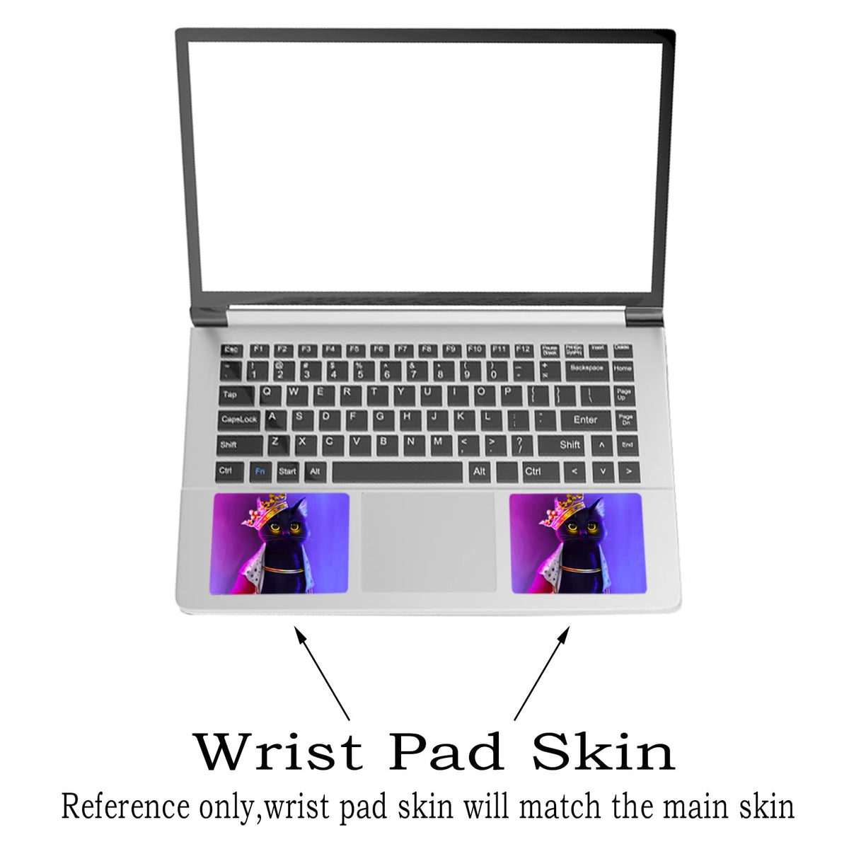 ToLuLu three-film kit for screen back and touchpad areas enables secure placement.