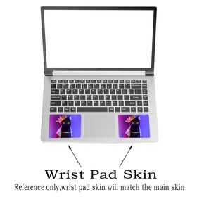 ToLuLu three-film kit for screen back and touchpad areas enables secure placement.
