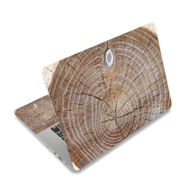 ToLuLu wood art back panel laptop skin protects and adds style