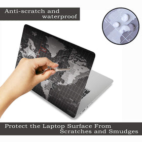 ToLuLu wrist pads included provide comfortable palm resting areas on the touchpad.