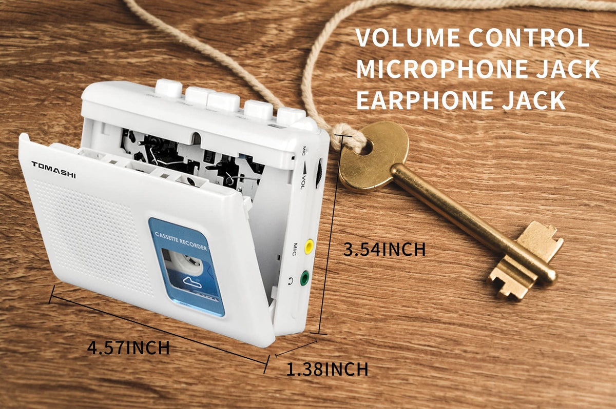 TOMASHI built-in microphone usage for quick voice notes