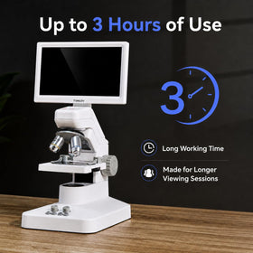 TOMLOV DM301 Pro built-in measurement scale for precision