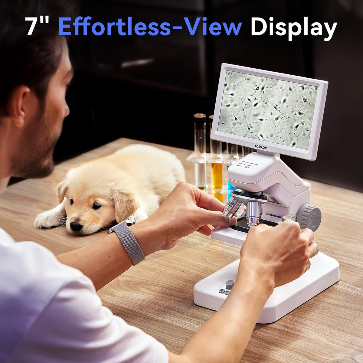 TOMLOV DM301 Pro wireless app control for sharing images