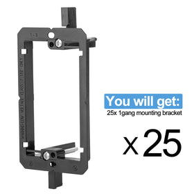TOMODER adjustable bracket adapts to different wall thicknesses