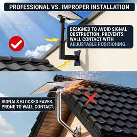 Tom's RocketHut hidden cable routing protects wiring and keeps exterior tidy