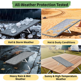 Tom's RocketHut protective cover shields Gen 3 from dust and sand in extreme environments.