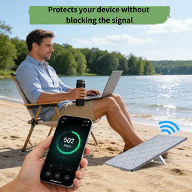 Tom's RocketHut Starlink Gen 3 cover resists hail and minor impacts for outdoor routines.