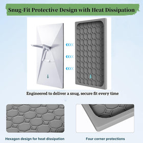 Tom's RocketHut Gen 3 cover promotes airflow to help manage heat in sunny conditions.