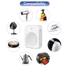 Tonchean heavy-duty power converter provides two 220V outputs for multiple devices.