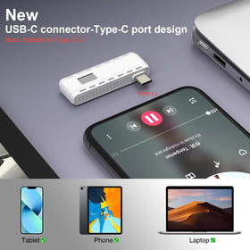 Tongtion dual-band 5G/2.4G signal supports smooth 1080p60 playback.