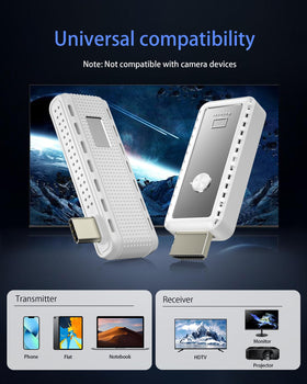 Tongtion plug-and-play setup shown with no WiFi requirements for quick use.