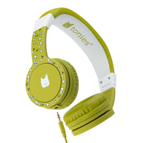 Tonies foldable headphones for kids, folded and portable