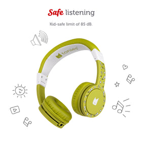 Tonies headphones with cushioned headband for growing comfort