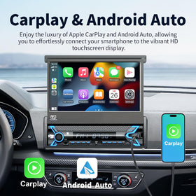 TONIKPMS-T CarPlay and Android Auto integration for safer hands-free driving.