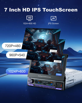 TONIKPMS-T next to ruler illustrating compact single-din dimensions and fit
