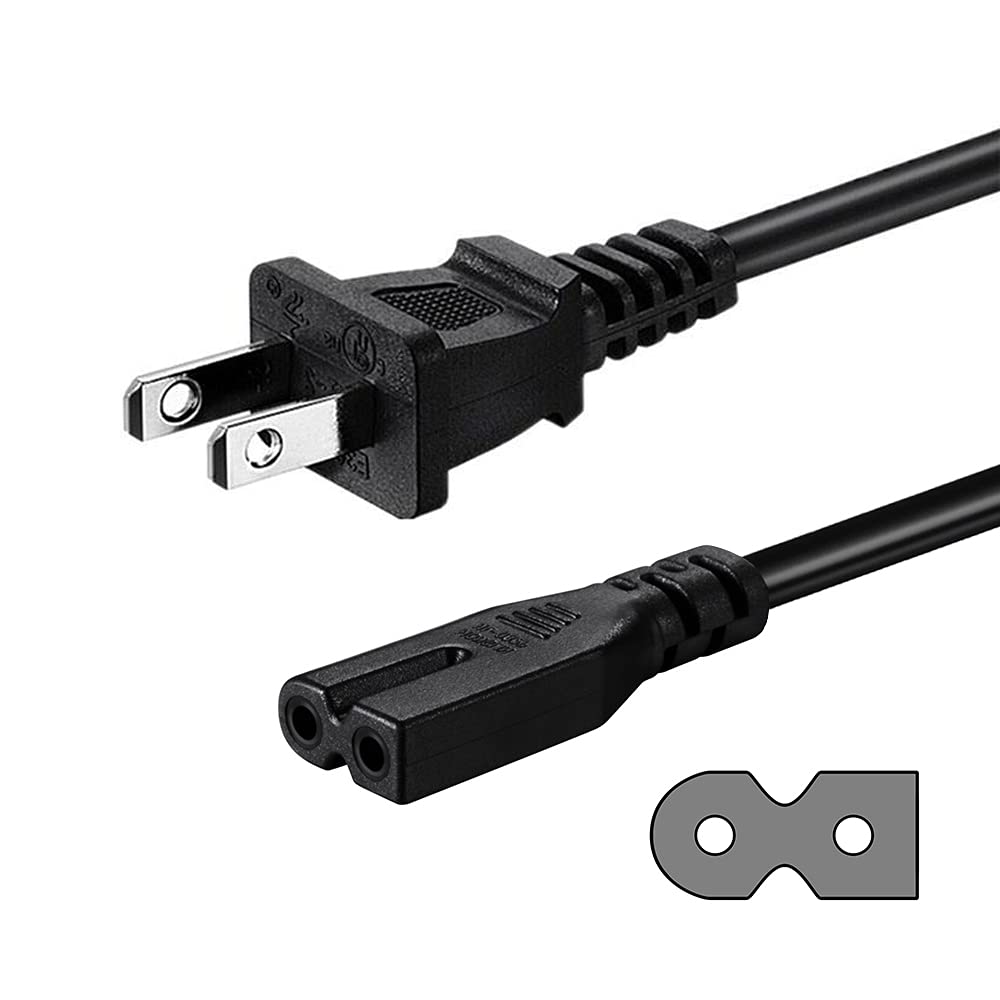 TONIWA 15ft AC power cord connector for Vizio TVs and sound bars