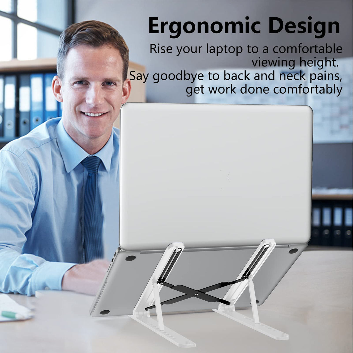Tonmom ventilated design to improve airflow around the laptop