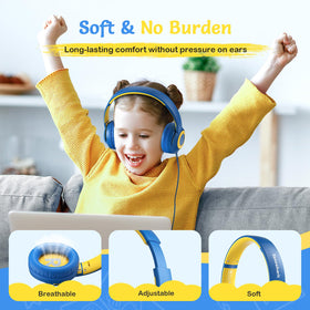 TONOSHARK close-up of earcup cushion demonstrating soft pressure-free comfort