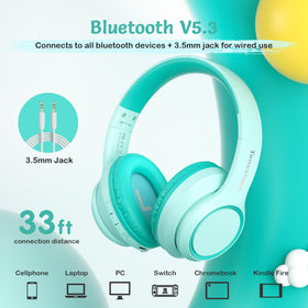 TONOSHARK with audio cable showing wired mode for unlimited listening