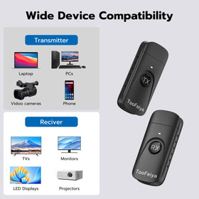 TooFeiya sending video to a living room TV for wireless home theater