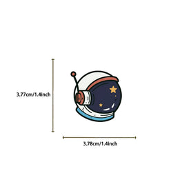 TOOUEE helmet stickers brighten helmets with playful designs.