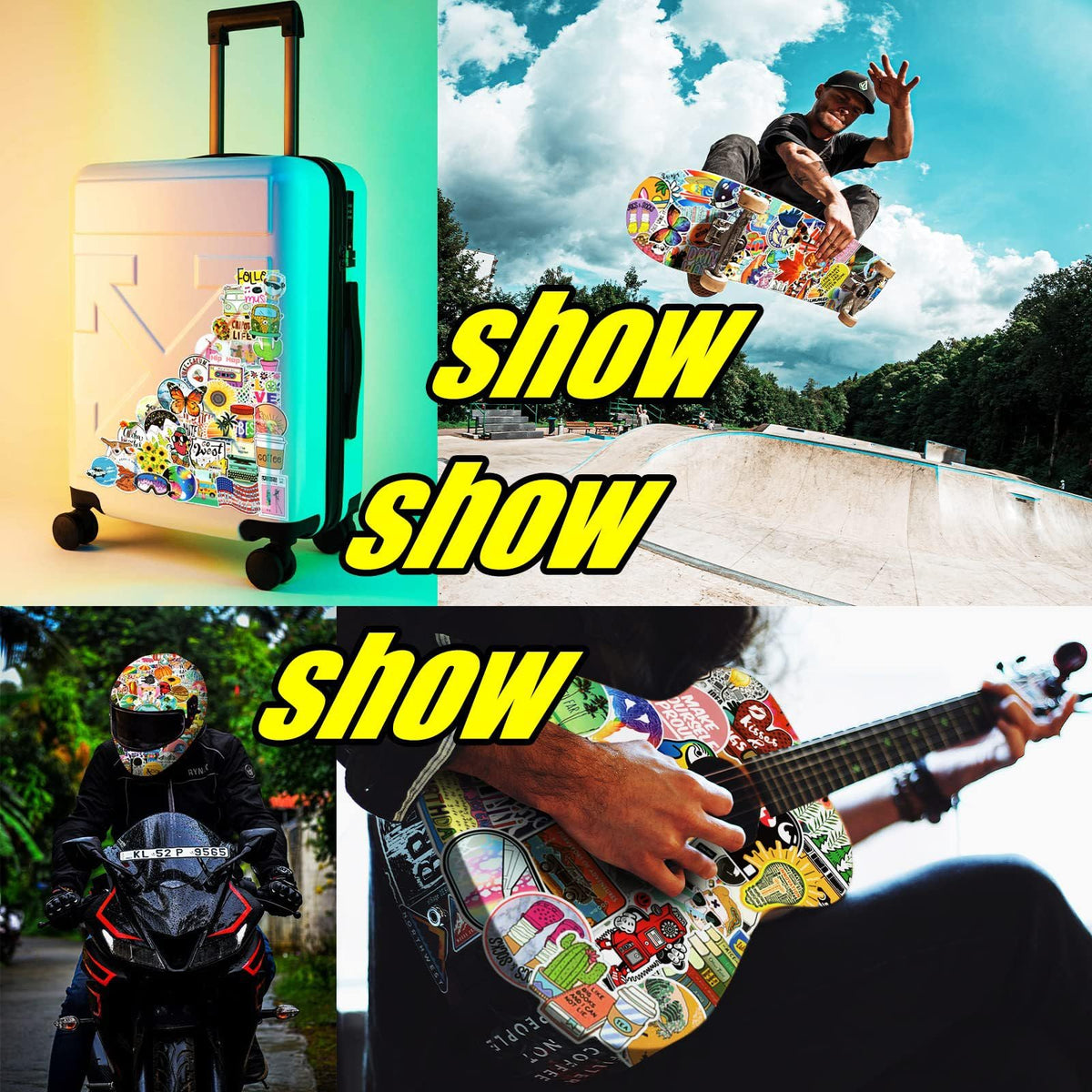 TOOUEE phone case stickers personalize devices with charm and color.