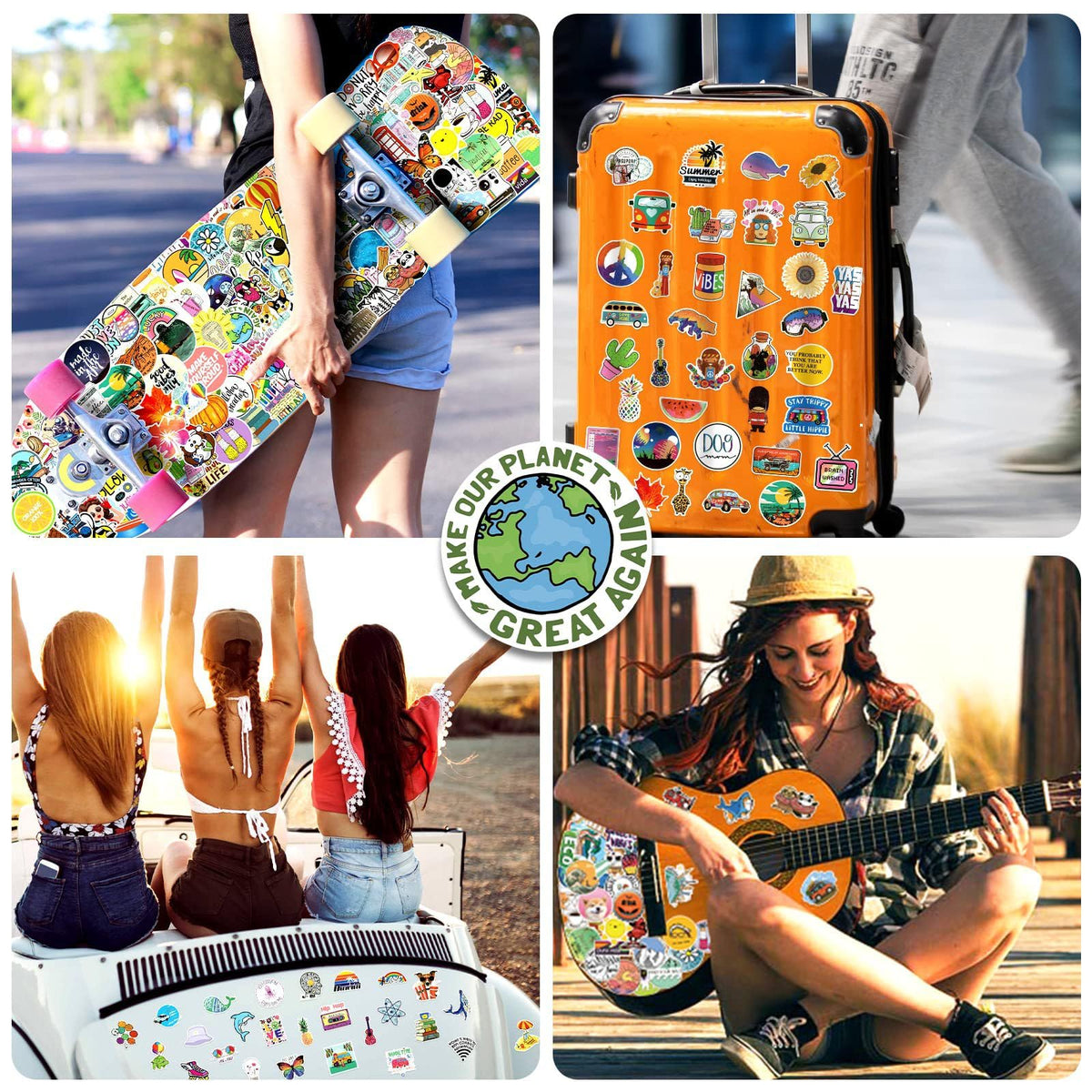 TOOUEE scrapbook art stickers inspire creative pages with cute patterns.