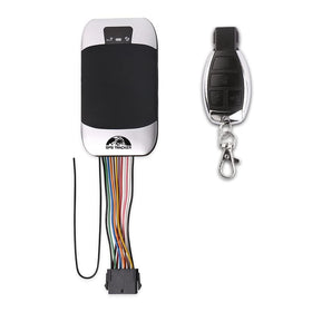 TOP-MAX front view showing compact GPS tracker and easy mounting benefit