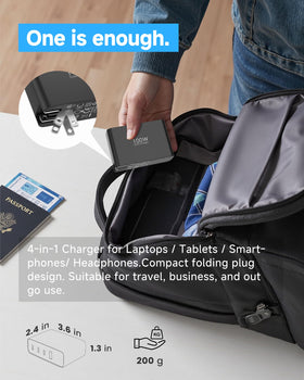 Topadre USB-C charger with PD 3.0, QC 4.0+ and PPS for safe fast charging
